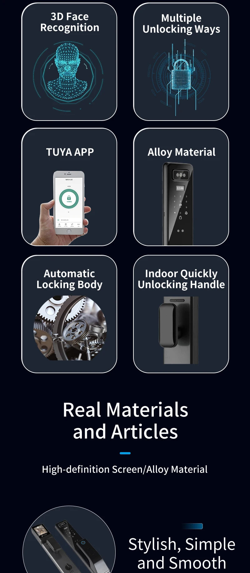 best smart lock features 2025 - Smart Home Security - Smart Door Lock