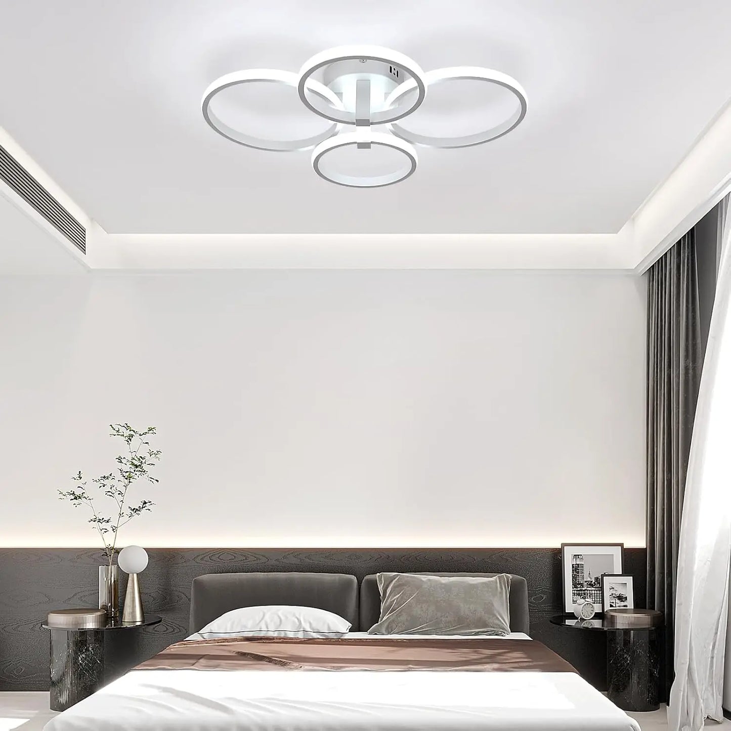 Modern style ceiling lamp for study