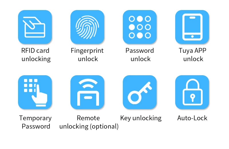 wifi smart lock - Smart Home Security - Bluetooth Fingerprint Smart Door Lock