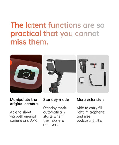ai tracking gimbal - Handheld Gimbals - 3-Axis Handheld Gimbal Stabilizer