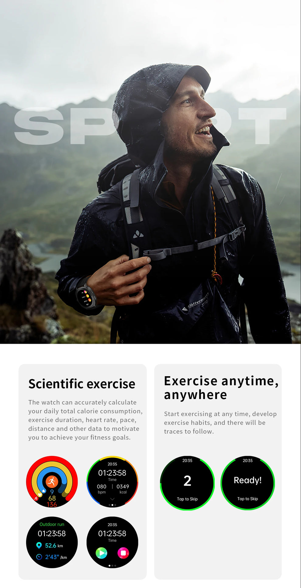 Smartwatch - Health Monitoring Smartwatch - smartwatch with blood pressure timepiece