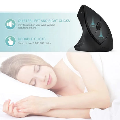 High acceleration vertical mouse