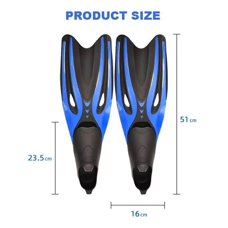 Sports - Outdoors - Water Sports - Diving - Snorkeling - Fins - Diving fins - open heel fins footwear