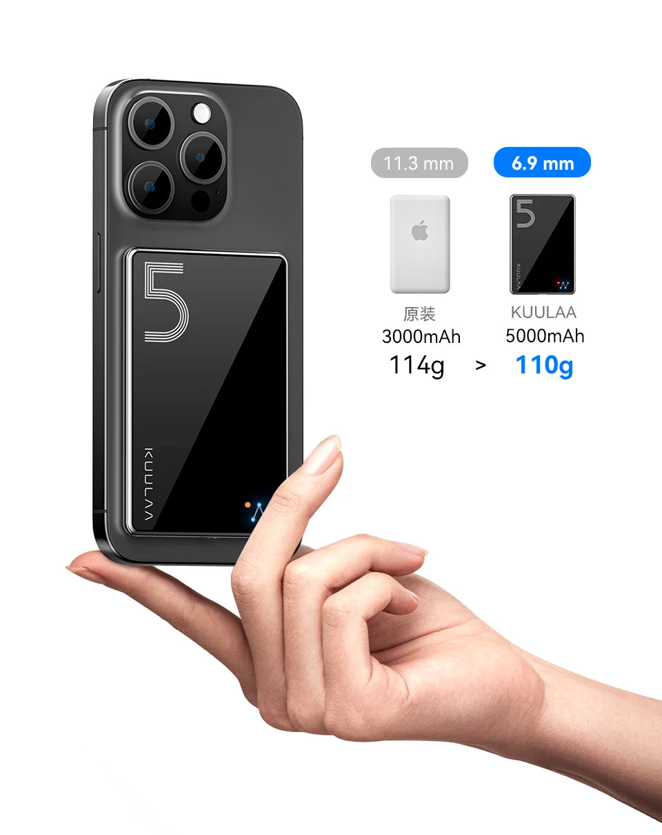 belkin 5k stand charger - Power Bank - MagSafe Wireless Power Bank 5000mAh