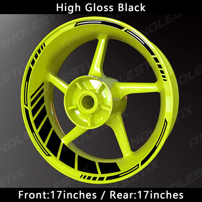 reflective wheel decals - Motorcycle Accessories - Reflective Wheel Hub Decal