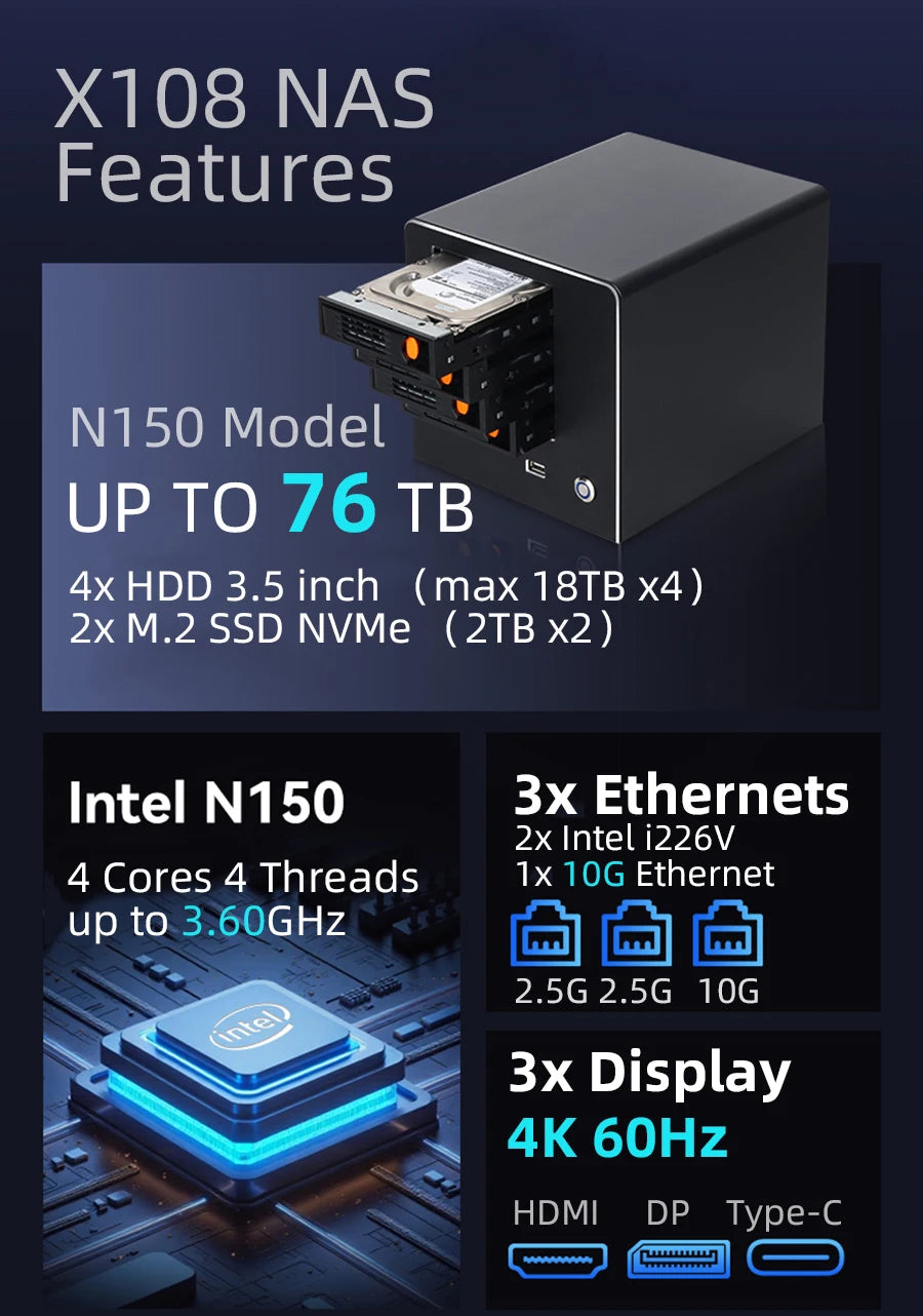 gbps nas ethernet - Computer - Tablet - Storage - Network Attached Storage - NAS
