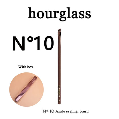 Professional makeup brushes