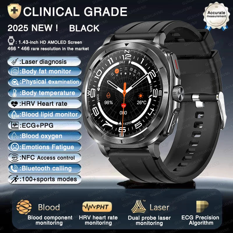 Smartwatch - Health Monitoring Smartwatch - sundu heart rate sensor timepiece