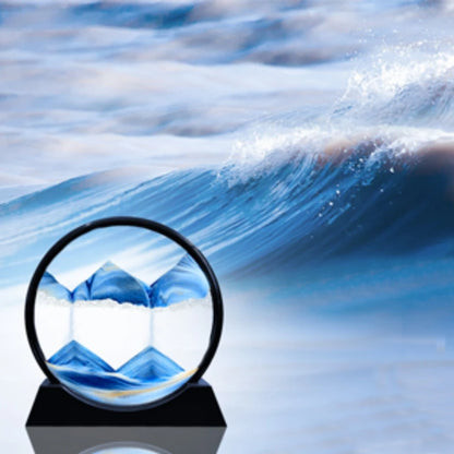 pink sand hourglass - Home Decor - 3D Moving Sand Art Hourglass