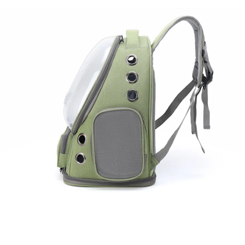 pet carrier backpack - Pet Supplies - Transparent Folding Pet Carrier Backpack