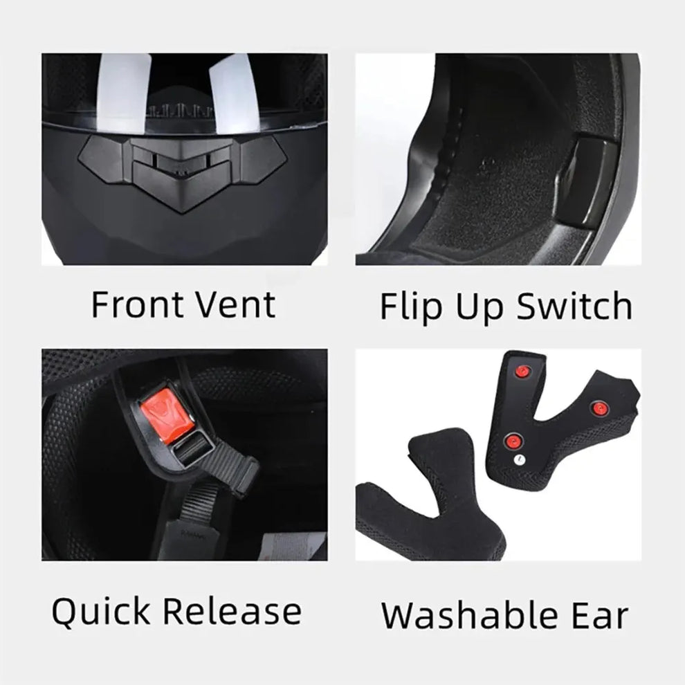 full face motorcycle helmet - Motorcycle Helmets - Full Face Motorcycle Helmet