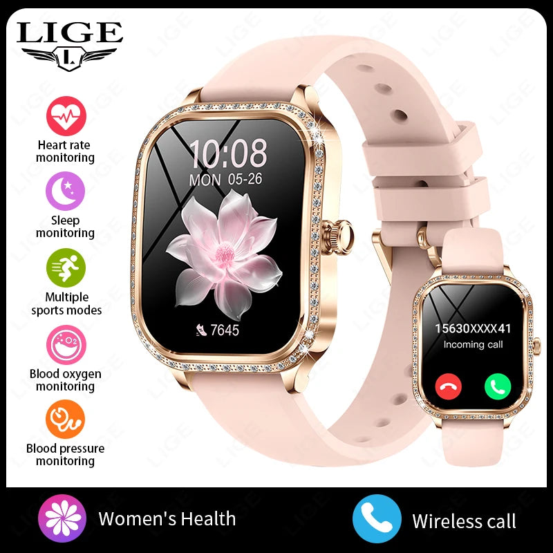 Lige luxury smartwatch for women