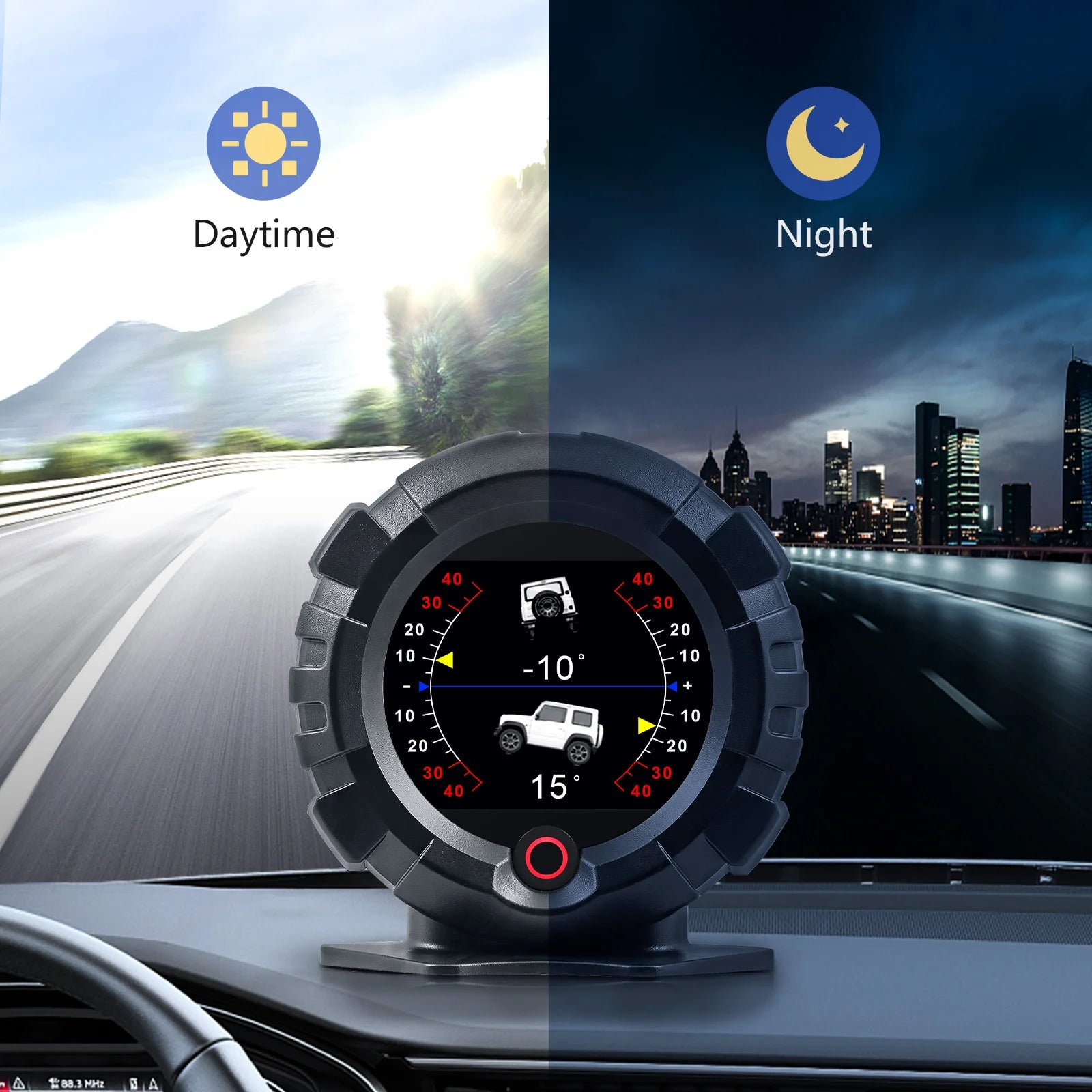 Car head-up display unit