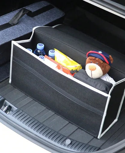 Portable trunk organizer