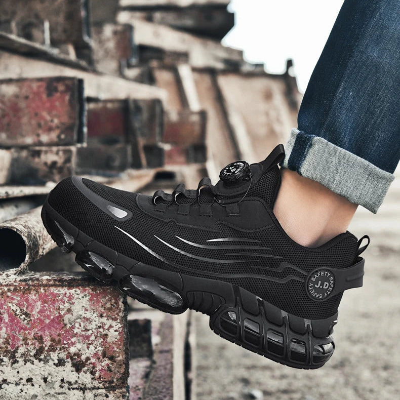 Flexible work boots for men