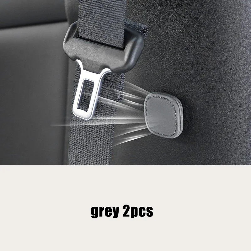 Seat belt limiter clip with aromatherapy