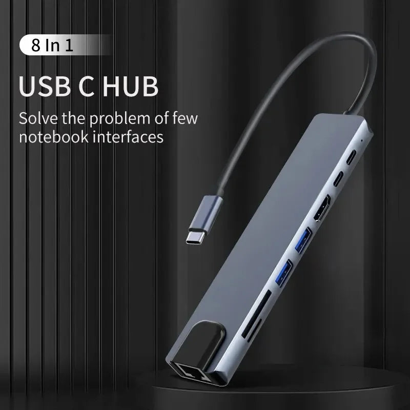aluminum usb-c multiport hub - Computer Accessories - USB-C Hub