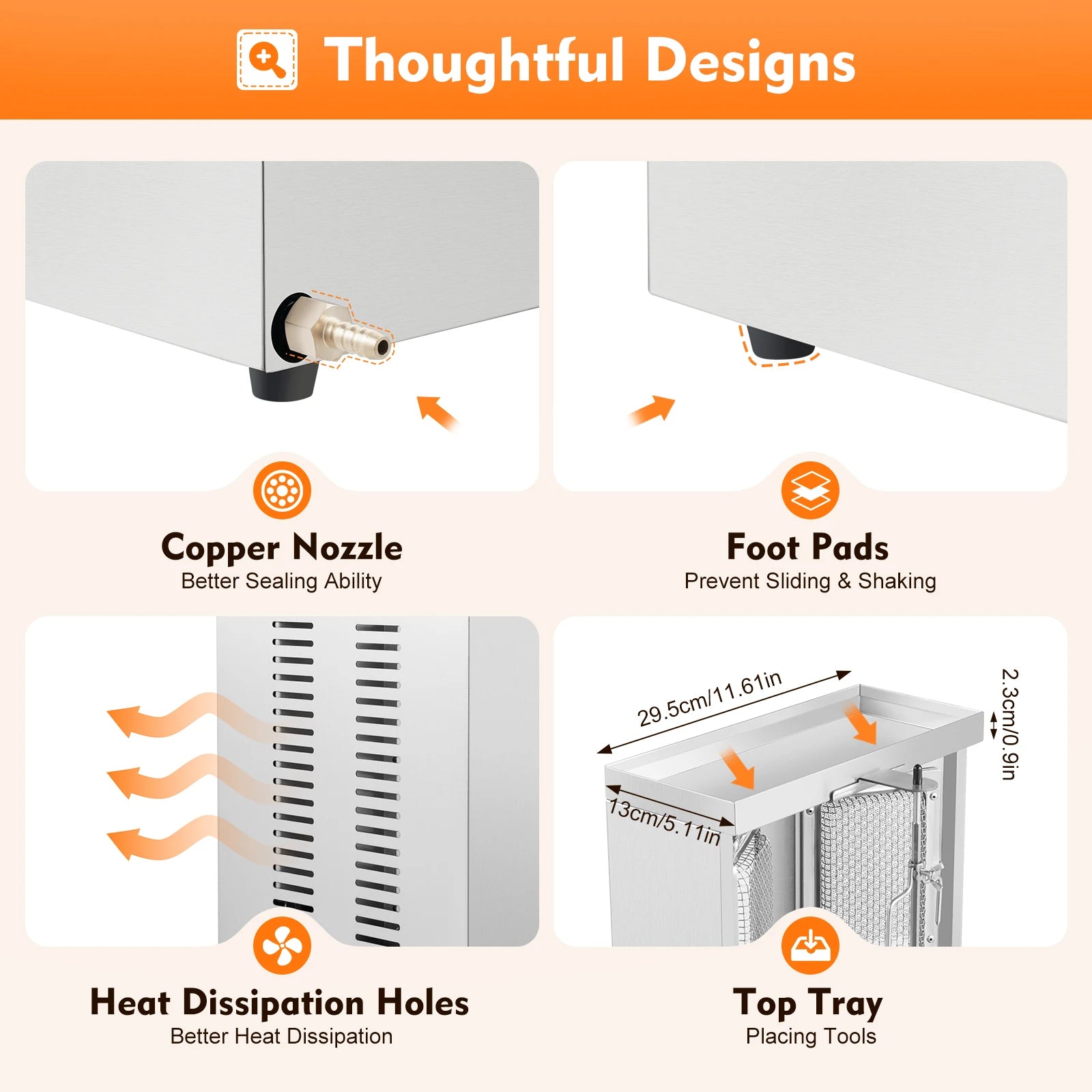 Portable commercial doner grill