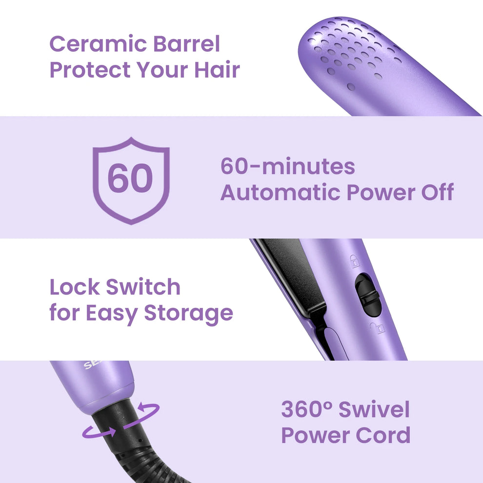 hair salon - Hair Styling Tools - Electric Hair Curling Iron and Straightener