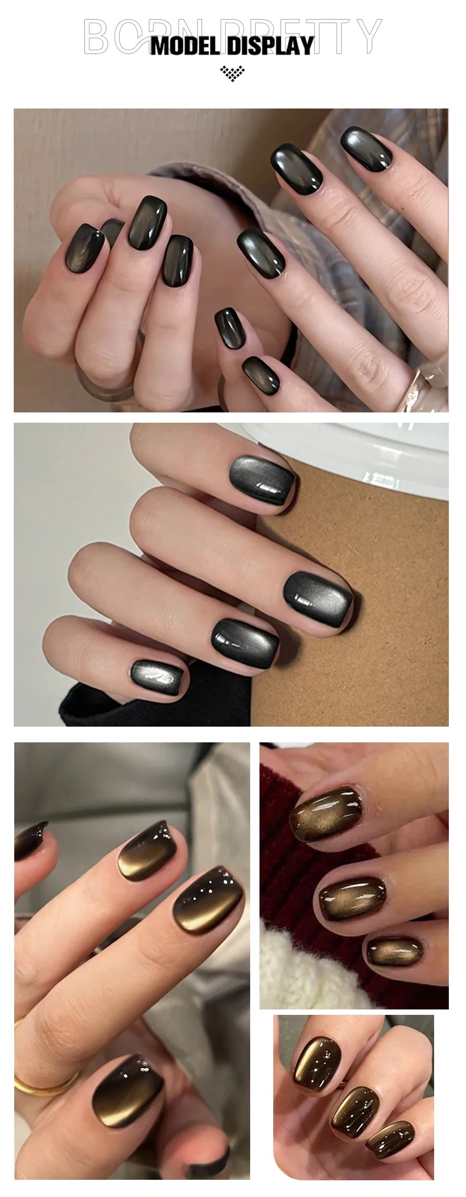 magnetic nails sparkle - Beauty - Personal Care - Magnetic Gel Nail Polish