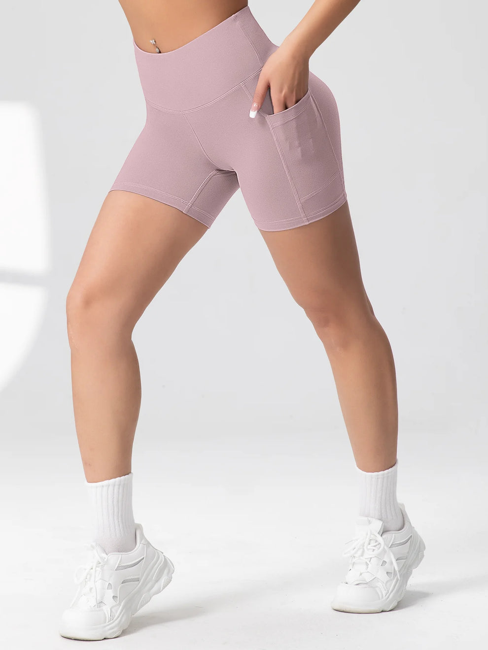 moisture wicking yoga shorts - Women Sportswear - Yoga Shorts