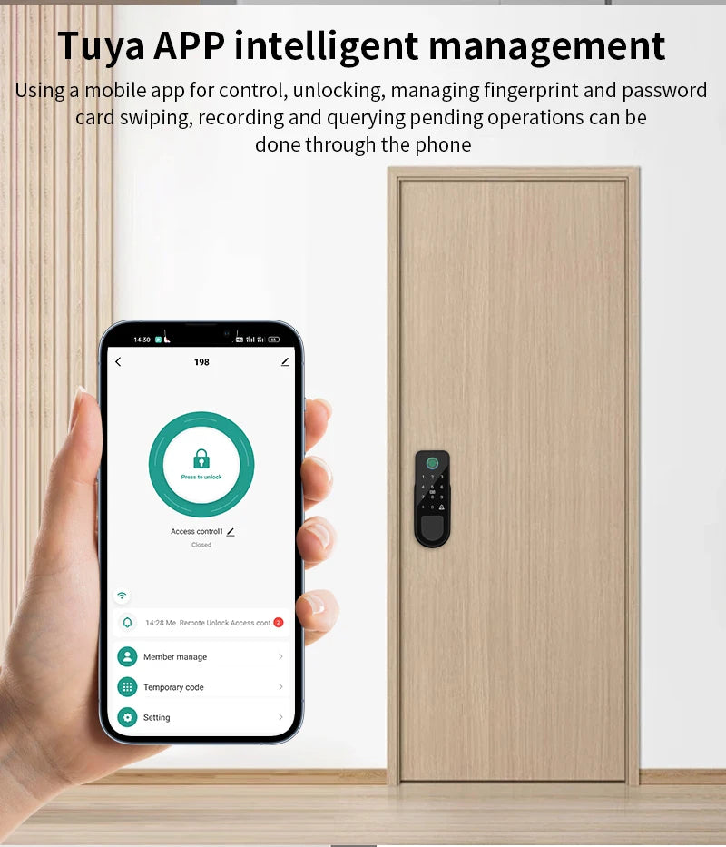 Keyless smart lock