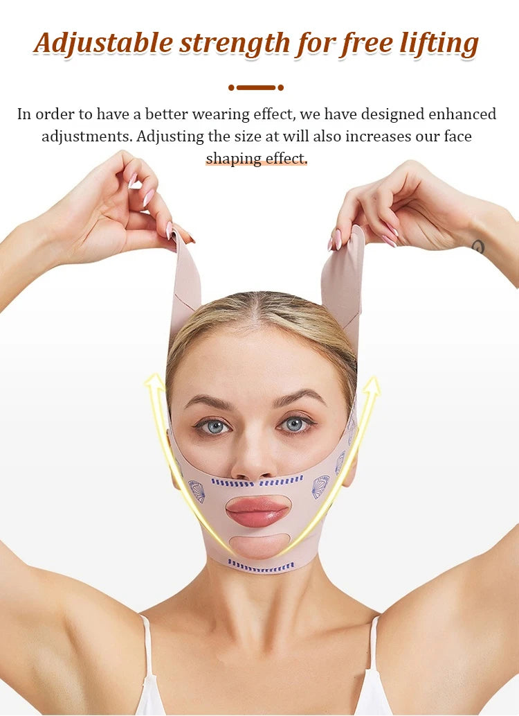 real search volume data for specific keywords - Beauty - Personal Care - Elastic V-Shaped Face Sculpting Mask Strap