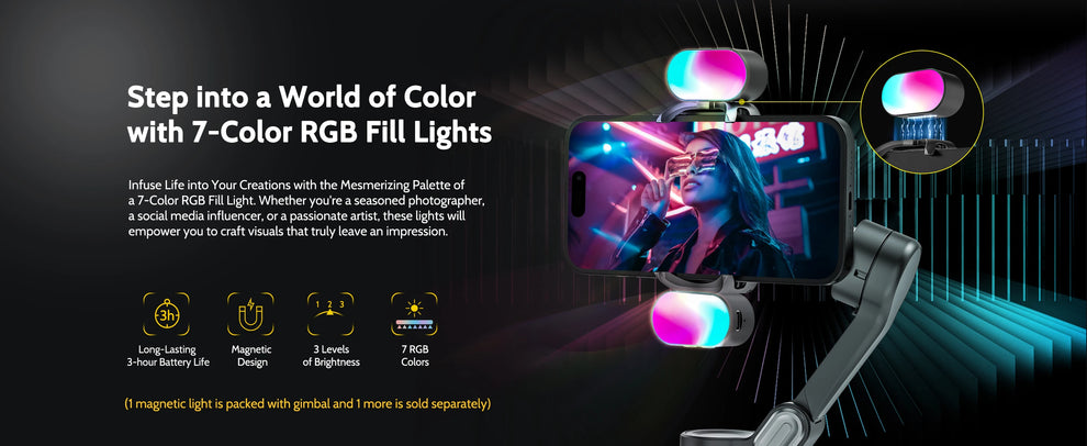 smartphone stabilizer - Handheld Gimbal - Smartphone Gimbal Stabilizer