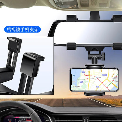 rearview mirror phone holder easy install - Automotive Accessories - Rearview mirror phone holder