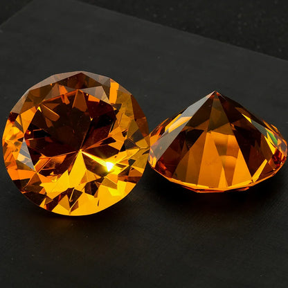 Giant gemstone decorative centerpiece