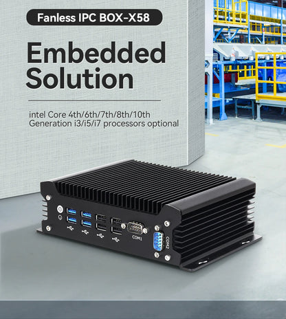 core ultra industrial mini pc - Industrial Mini PC - Fanless IoT Industrial Mini PC