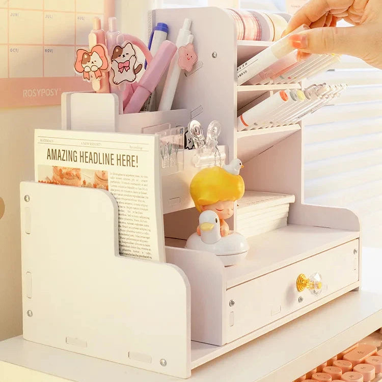 black desk organizer[6] - Office Supplies - Desk Organizer