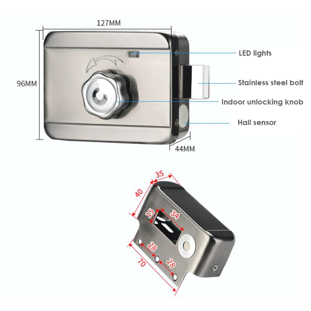keyless door lock - Smart Home Security - Bluetooth Fingerprint Smart Door Lock