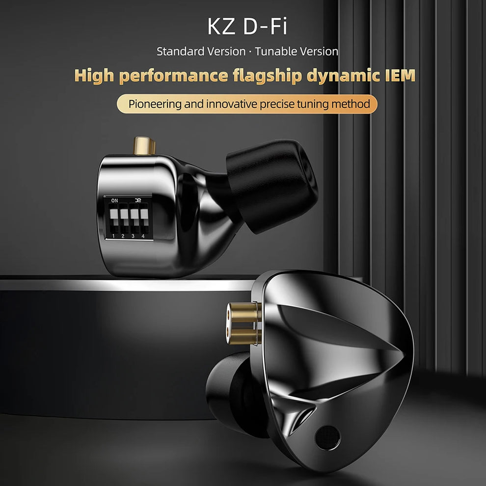 kz d-fi bass tuning - Earphones - KZ DFi D-Fi Wired In-Ear Monitor