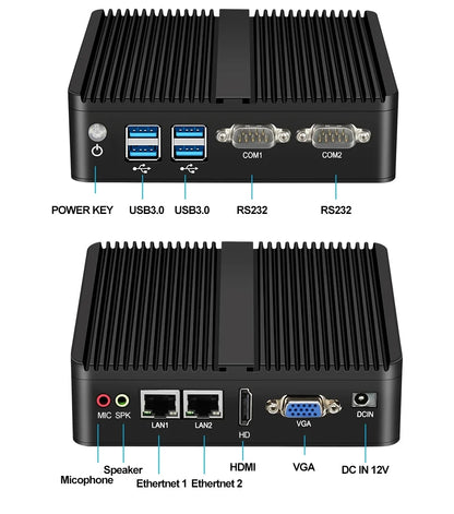 bressner industrial mini pcs - Industrial Computer - Fanless Mini PC