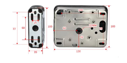 Smart lock with fingerprint
