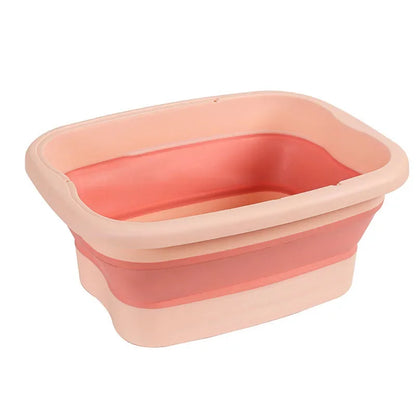 foldable foot bath - Home - Kitchen - Bath - Foldable Footbath Massage Bucket