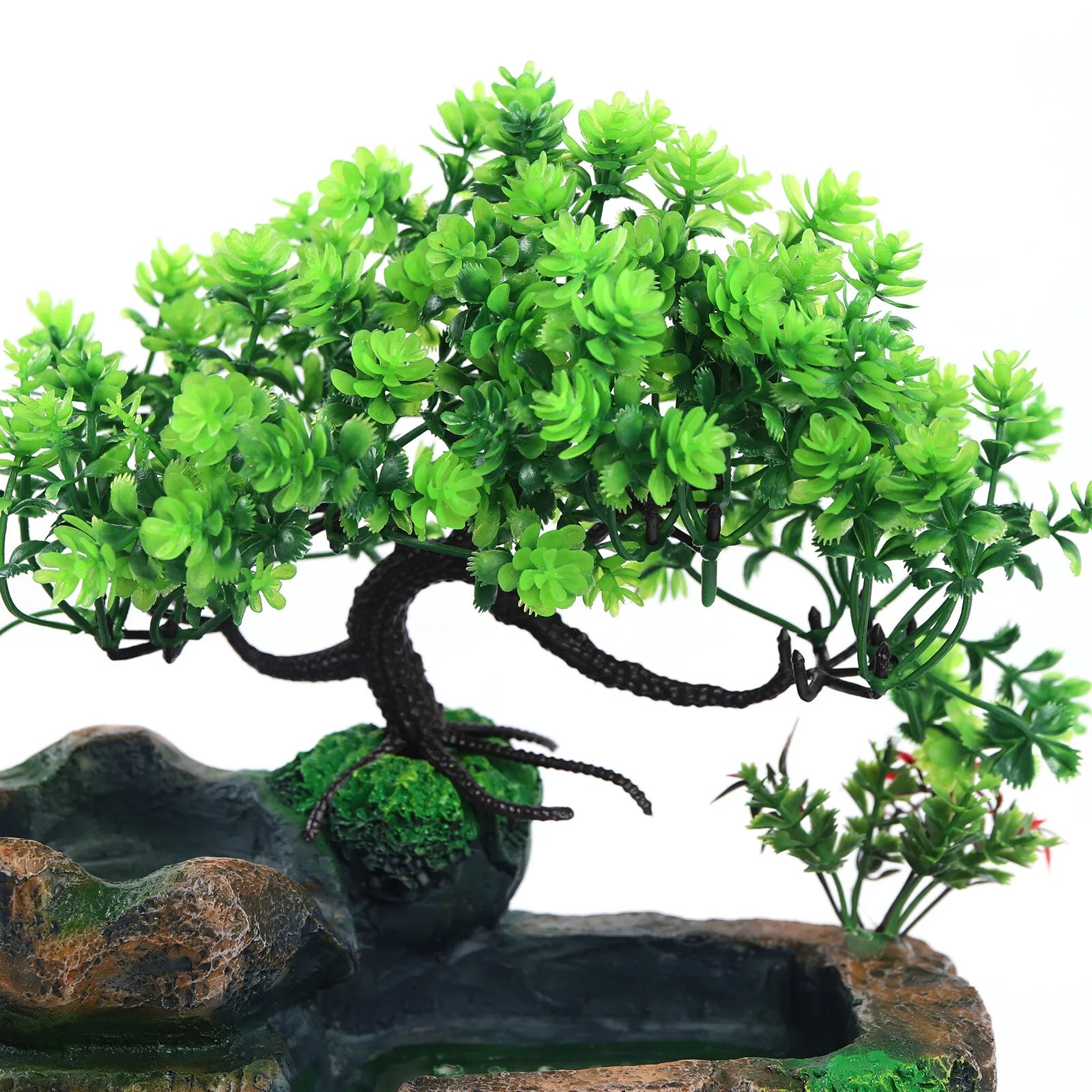 Quiet water pump fountain