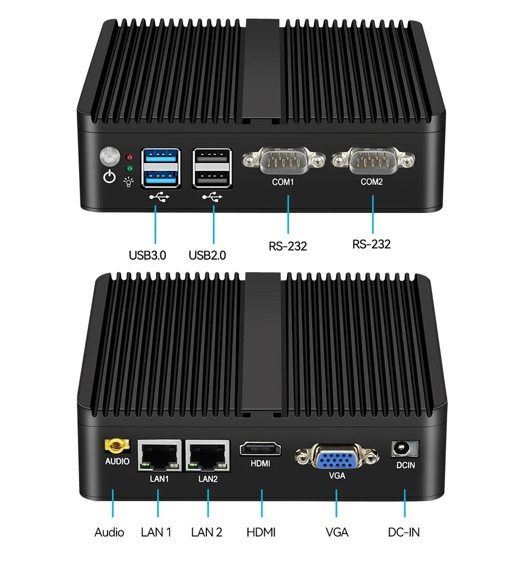 fanless mini pc - Industrial Computer - Fanless Mini PC