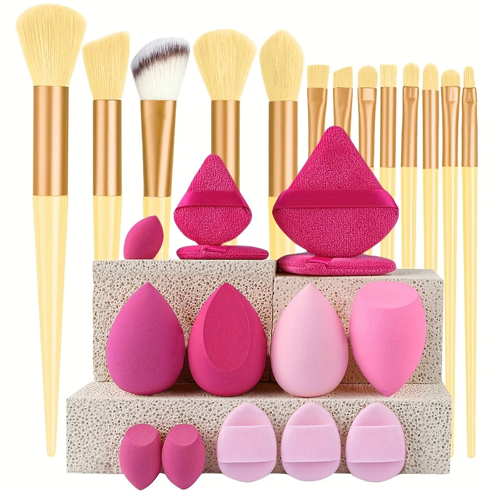 Luxury makeup brush set