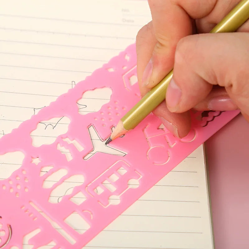 spirograph set - Arts - Crafts - Geometry Spirograph Drawing Stencils Set