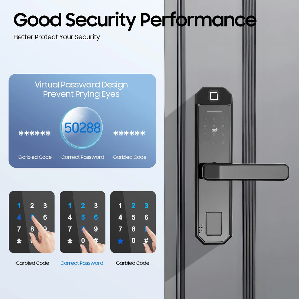 wifi smart lock - Home Security - Smart Locks - Smart Fingerprint Door Lock