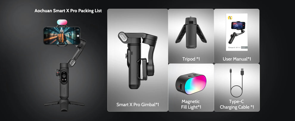 smartphone stabilizer - Handheld Gimbal - Smartphone Gimbal Stabilizer