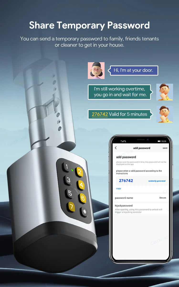 keyless entry installation - Tools - Building Materials - Smart Door Lock