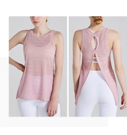 satin align tank top - Women-s Sportswear - Yoga Tank Top