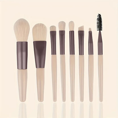 Complete makeup brush set for beginners