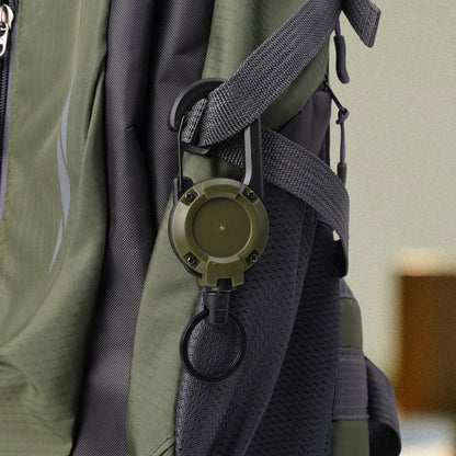 heavy duty belt clip keychain - Outdoor Sports - Retractable Carabiner