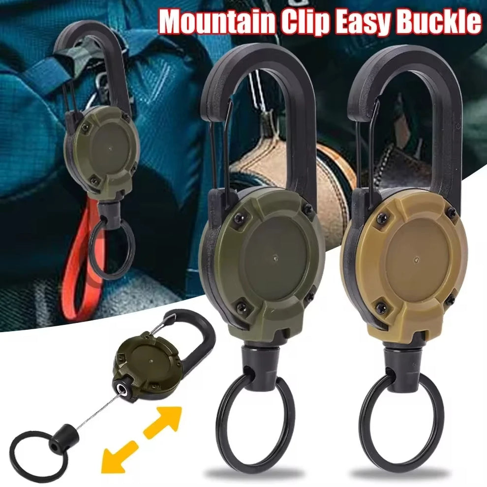 retractable keychain - Outdoor Sports - Retractable Carabiner