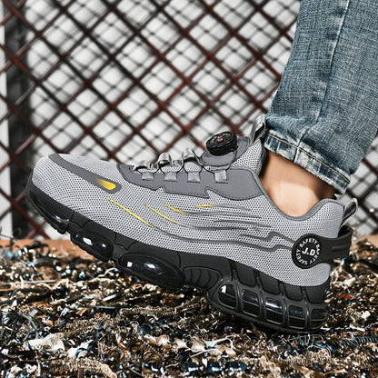 Men's military tactical boots with zipper