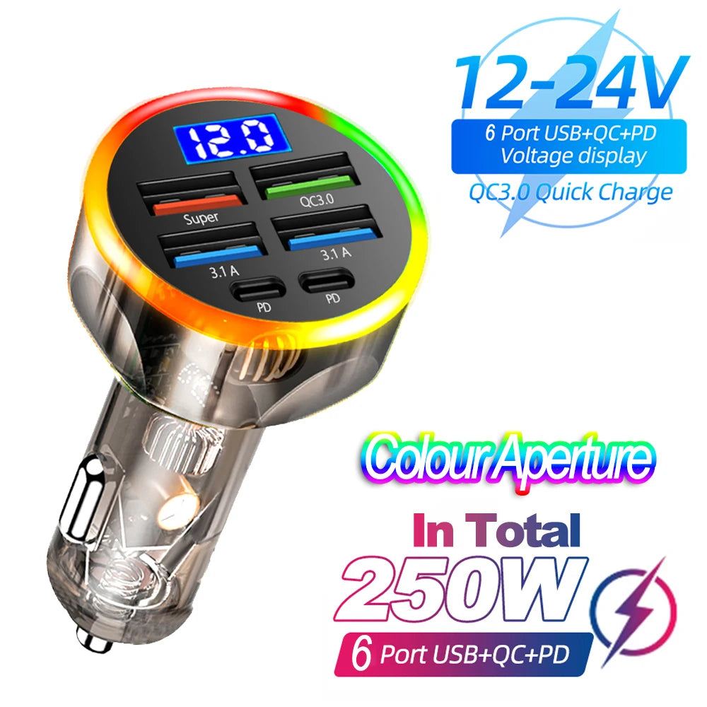 Usb pd car charger iphone